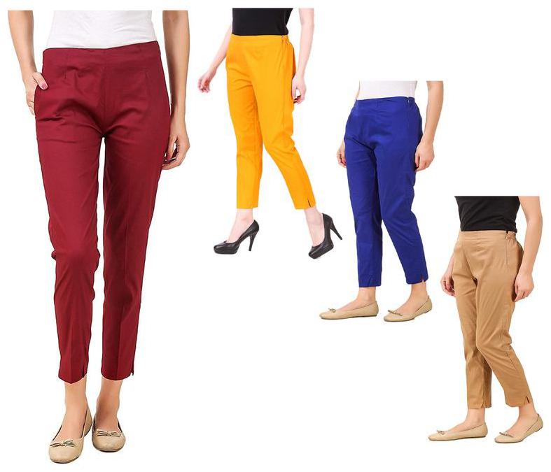 

RZLECORT Women Multi Regular fit Regular trousers