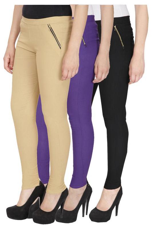 

RZLECORT Women Multi Straight fit Jegging