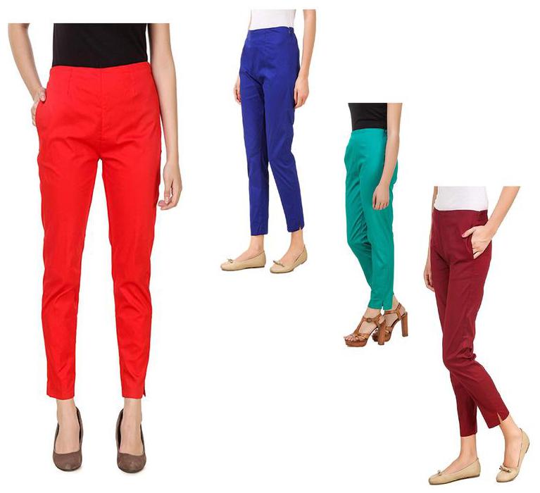 

RZLECORT Women Multi Regular fit Regular trousers
