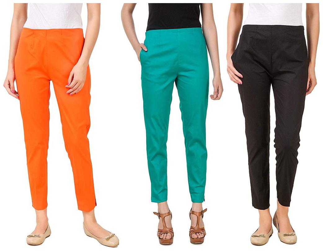 

RZLECORT Women Multi Regular fit Regular pants