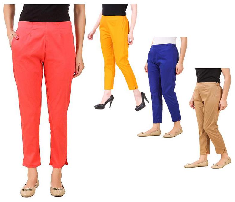 

RZLECORT Women Multi Regular fit Regular trousers