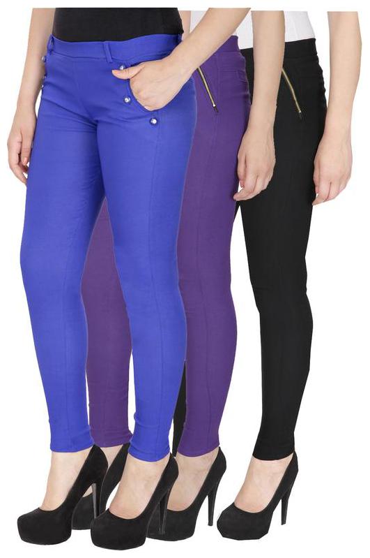 

RZLECORT Women Multi Straight fit Jegging