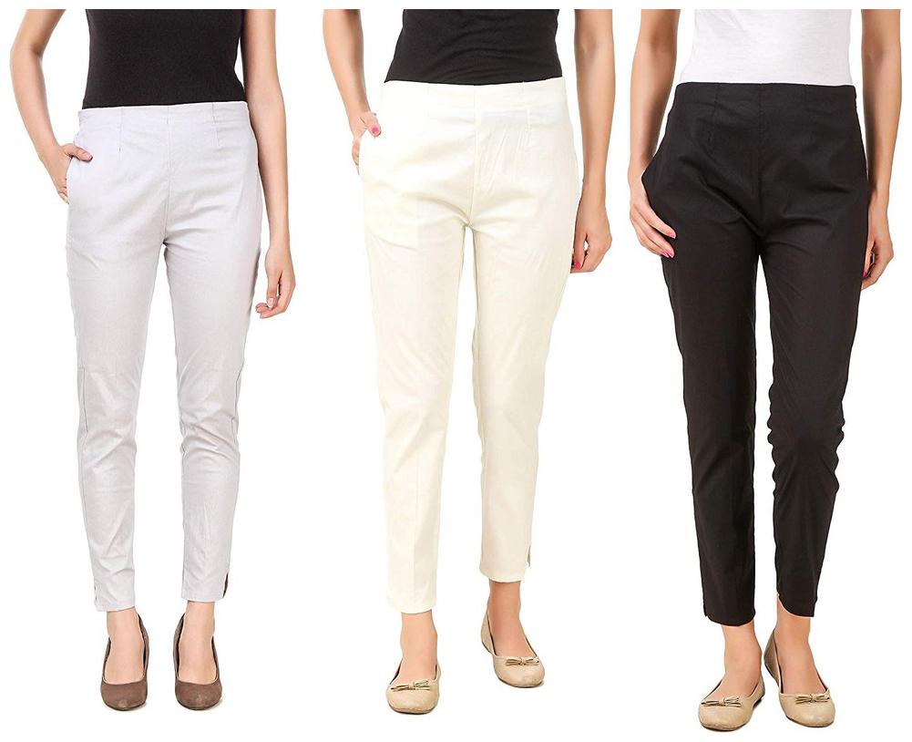 

RZLECORT Women Multi Regular fit Regular pants