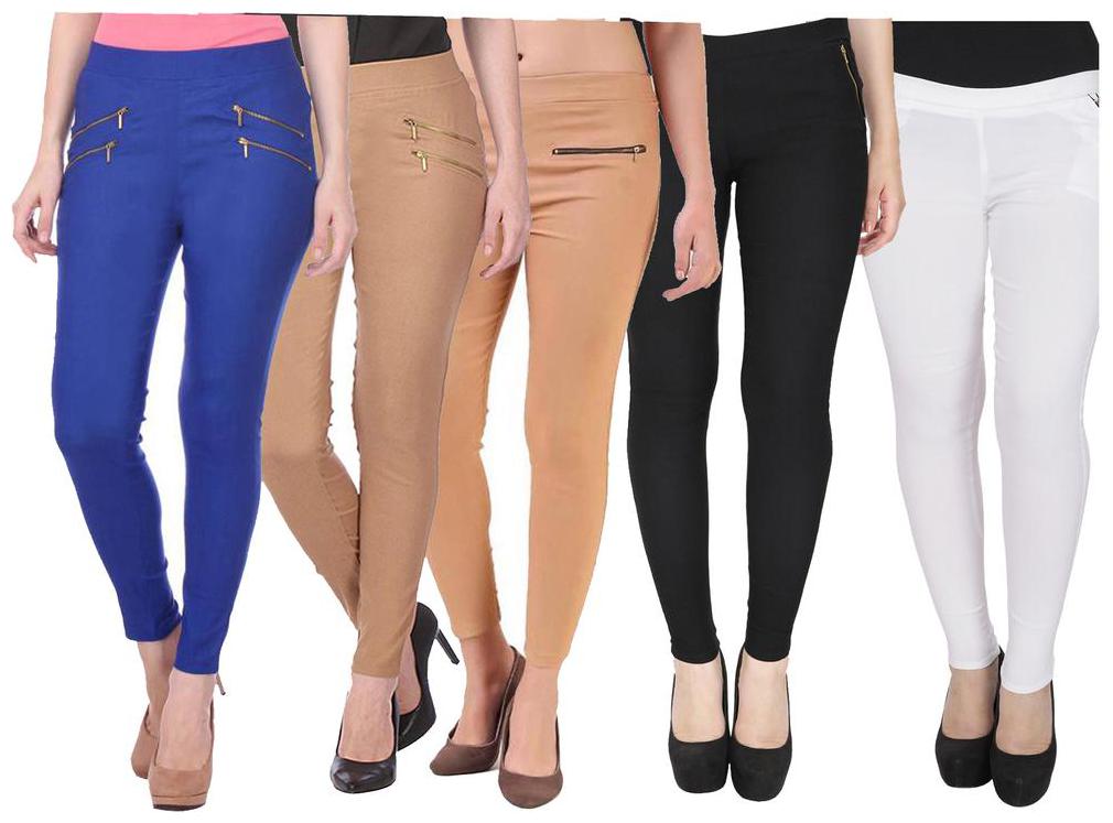 

RZLECORT Women Multi Straight fit Jegging