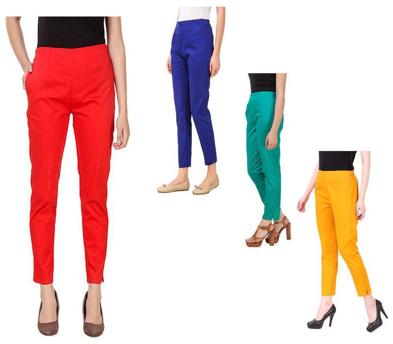 

RZLECORT Women Multi Regular fit Regular trousers