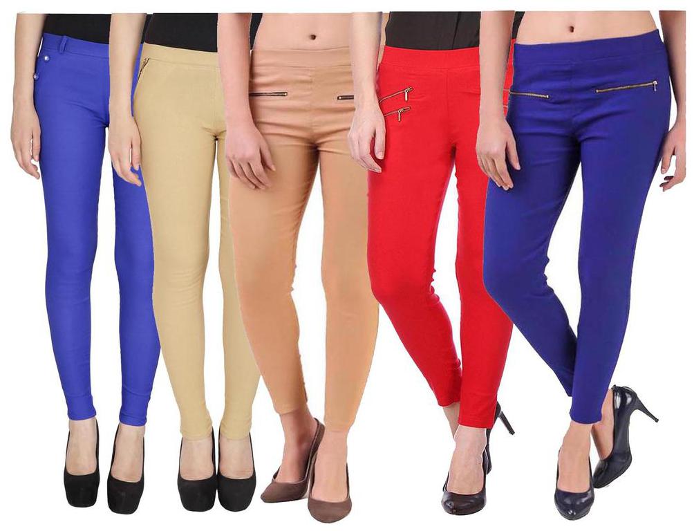 

RZLECORT Women Multi Straight fit Jegging