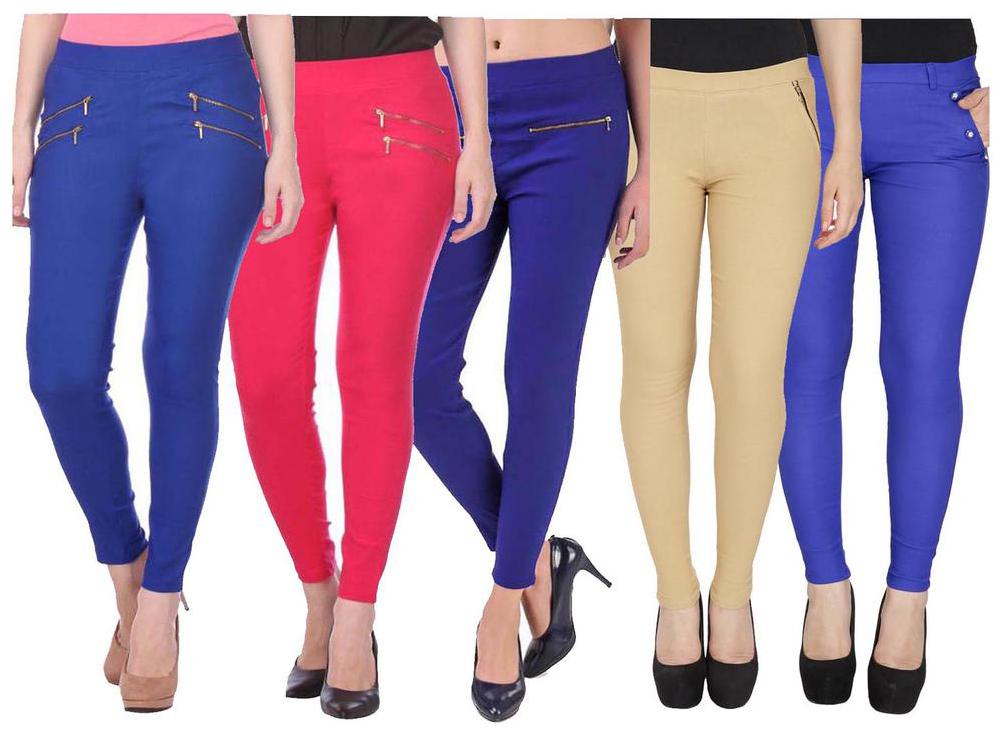 

RZLECORT Women Multi Straight fit Jegging