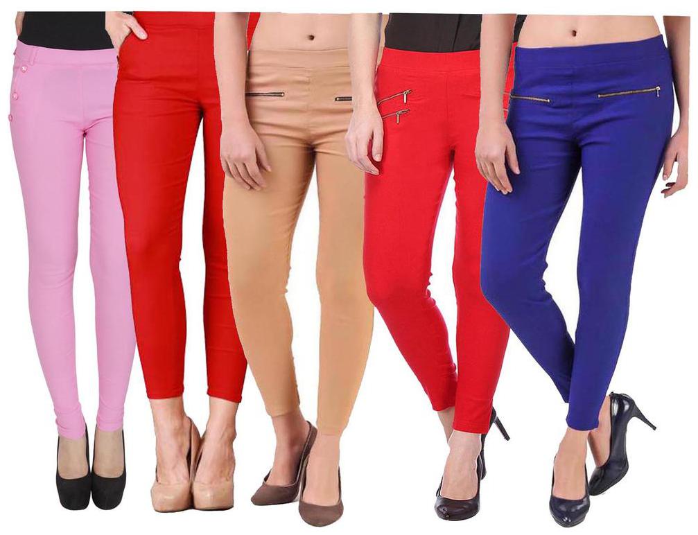

RZLECORT Women Multi Straight fit Jegging