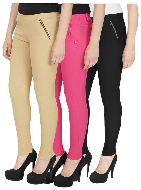

RZLECORT Women Multi Straight fit Jegging