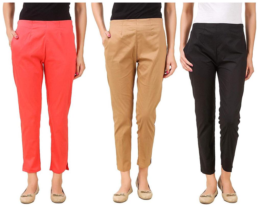 

RZLECORT Women Multi Regular fit Regular pants