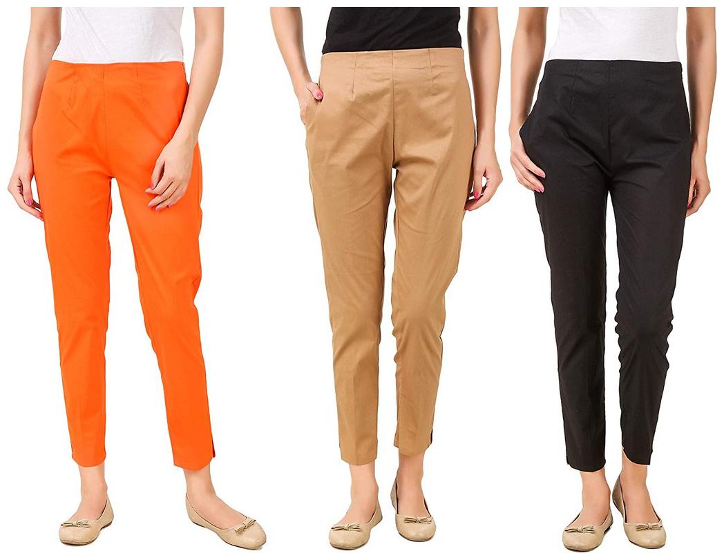 

RZLECORT Women Multi Regular fit Regular pants