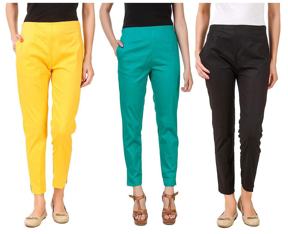 

RZLECORT Women Multi Regular fit Regular pants