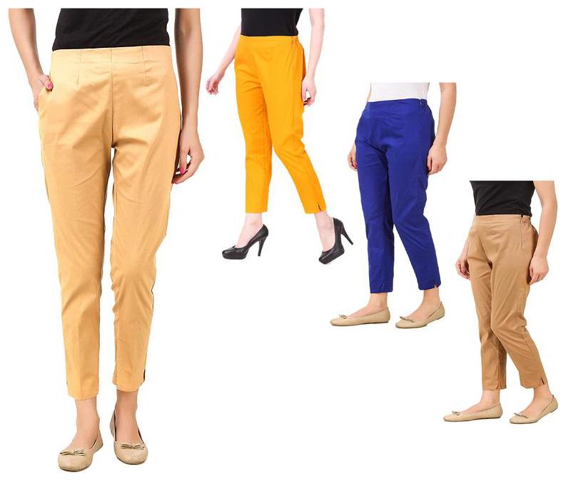 

RZLECORT Women Multi Regular fit Regular trousers