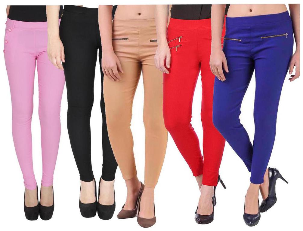

RZLECORT Women Multi Straight fit Jegging