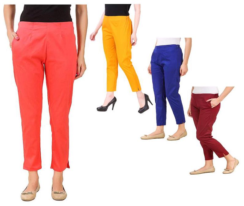 

RZLECORT Women Multi Regular fit Regular trousers