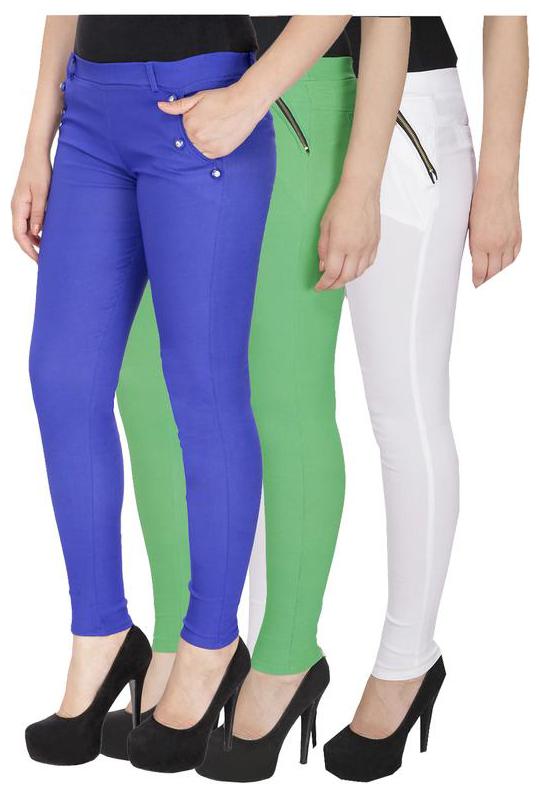 

RZLECORT Women Multi Straight fit Jegging