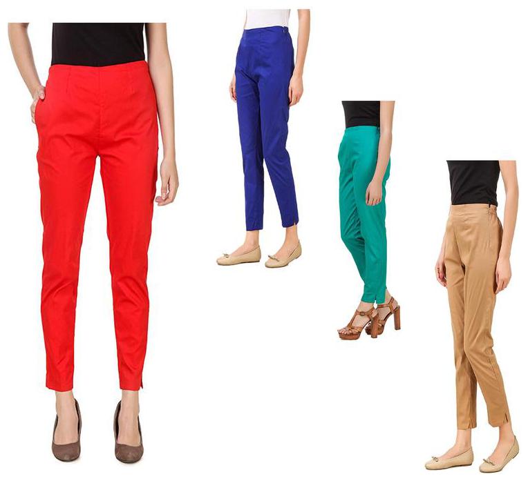

RZLECORT Women Multi Regular fit Regular trousers