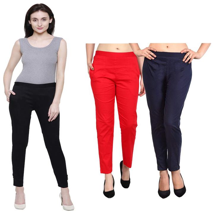 

RZLECORT Women Multi Regular fit Regular pants