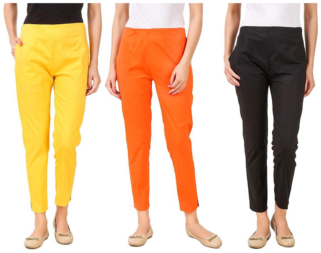 

RZLECORT Women Multi Regular fit Regular pants