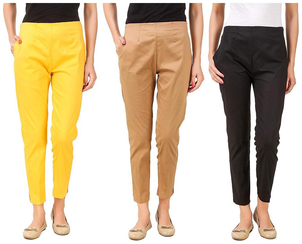 

RZLECORT Women Multi Regular fit Regular pants