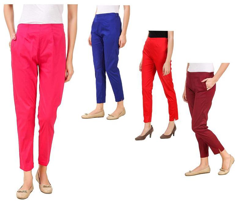

RZLECORT Women Multi Regular fit Regular trousers