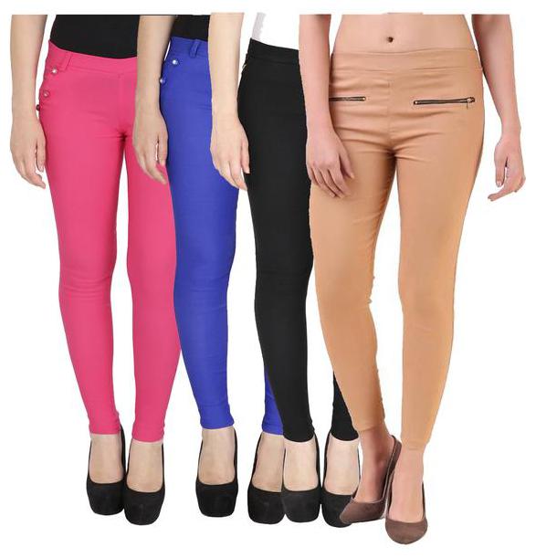 

RZLECORT Women Multi Straight fit Jegging