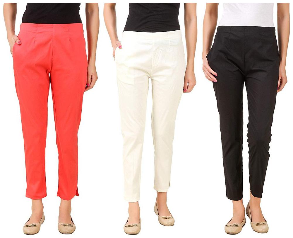 

RZLECORT Women Multi Regular fit Regular pants