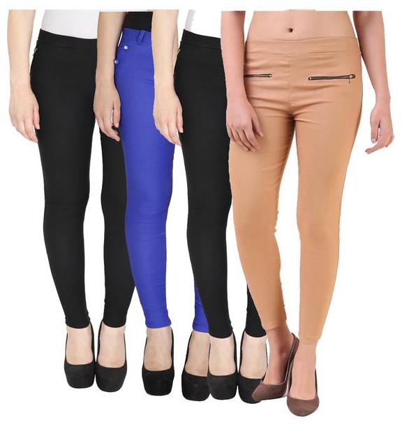 

RZLECORT Women Multi Straight fit Jegging