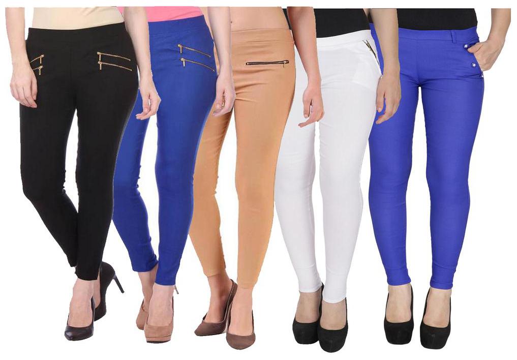 

RZLECORT Women Multi Straight fit Jegging