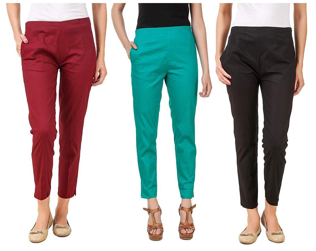 

RZLECORT Women Multi Regular fit Regular pants