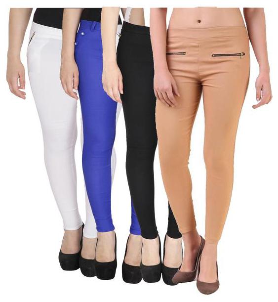 

RZLECORT Women Multi Straight fit Jegging
