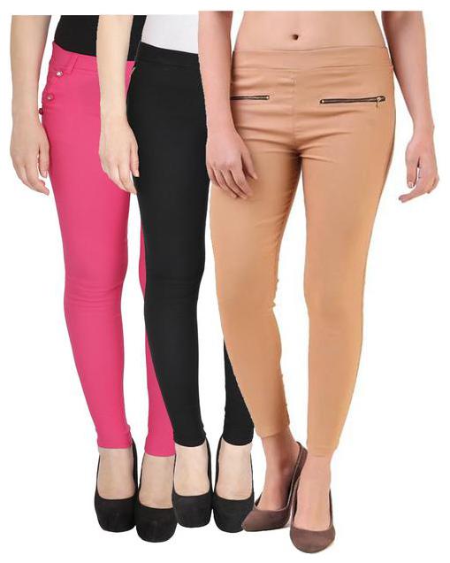 

RZLECORT Women Multi Straight fit Jegging