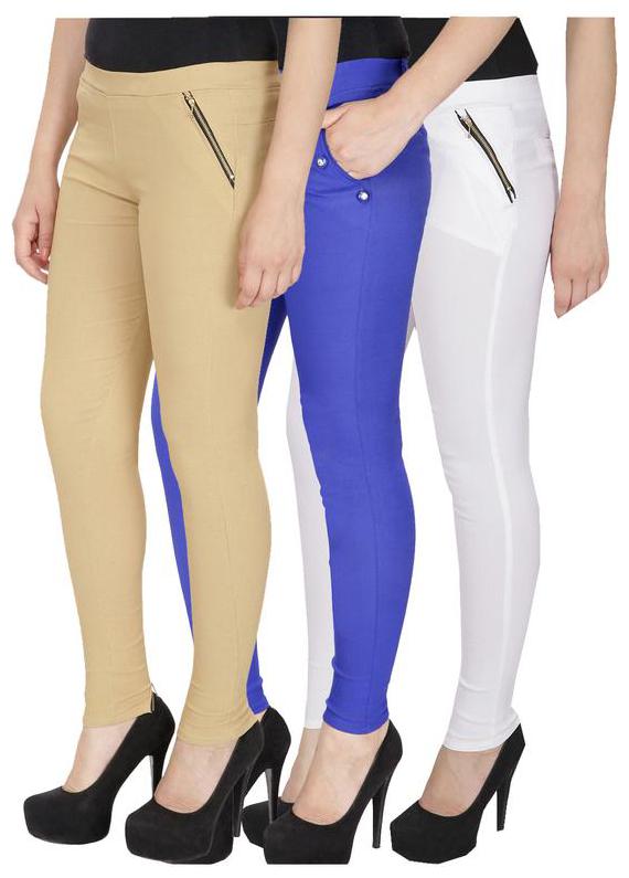 

RZLECORT Women Multi Straight fit Jegging