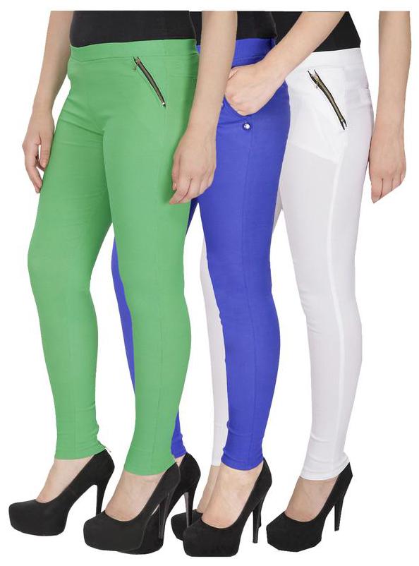 

RZLECORT Women Multi Straight fit Jegging