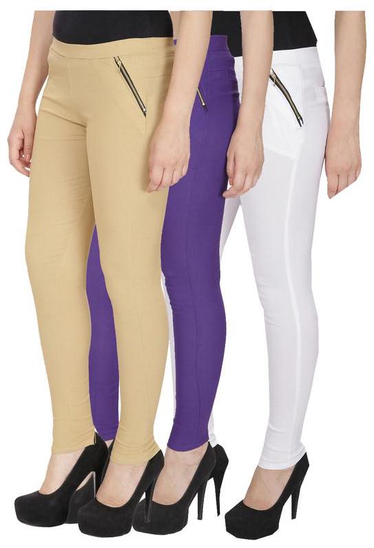 

RZLECORT Women Multi Straight fit Jegging