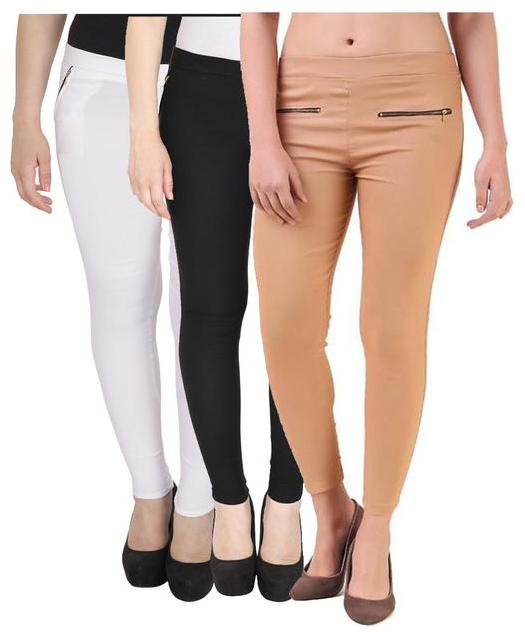 

RZLECORT Women Multi Straight fit Jegging