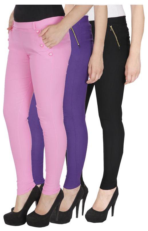 

RZLECORT Women Multi Straight fit Jegging