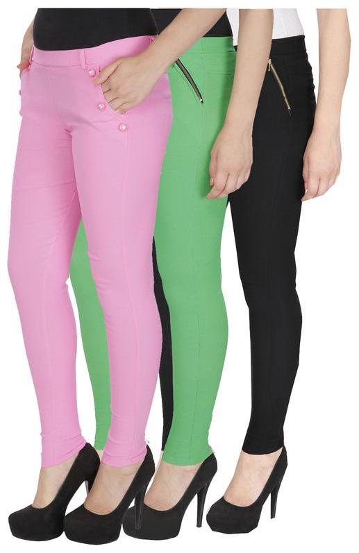 

RZLECORT Women Multi Straight fit Jegging