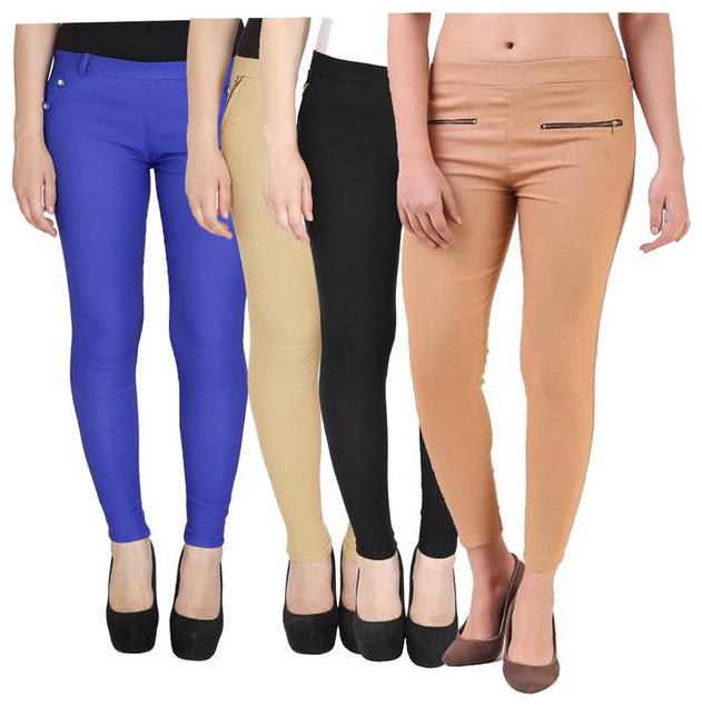

RZLECORT Women Multi Straight fit Jegging