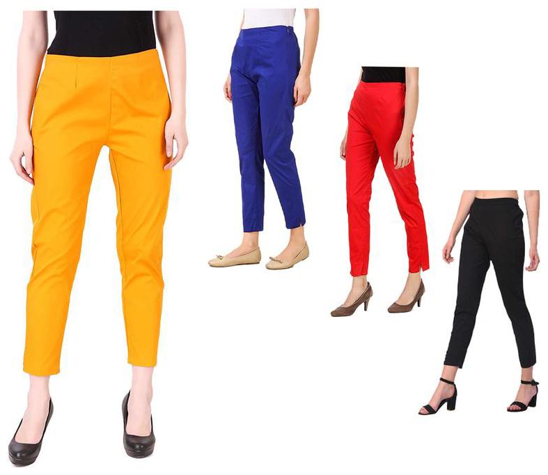 

RZLECORT Women Multi Regular fit Regular trousers