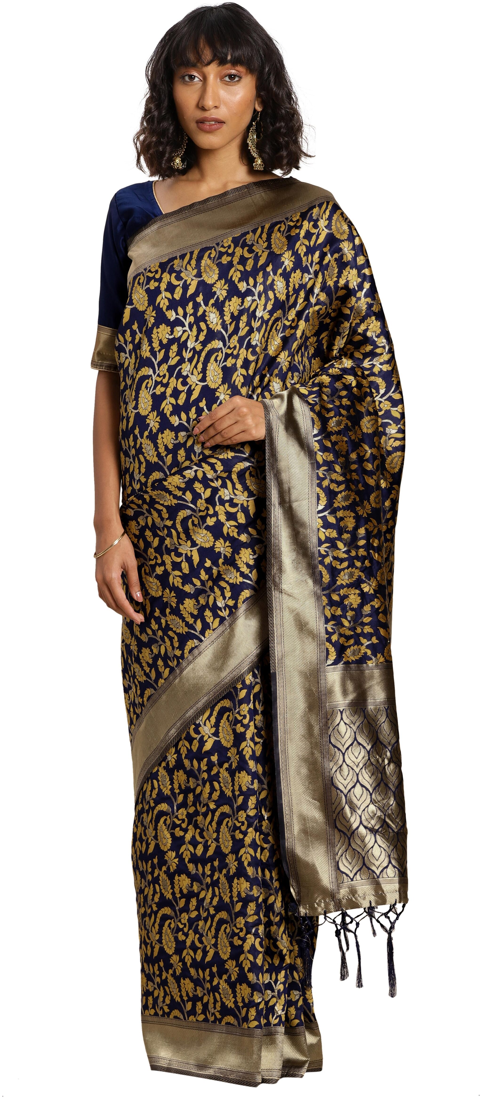 

SAINOOR Women Artificial Silk saree Woven Multi