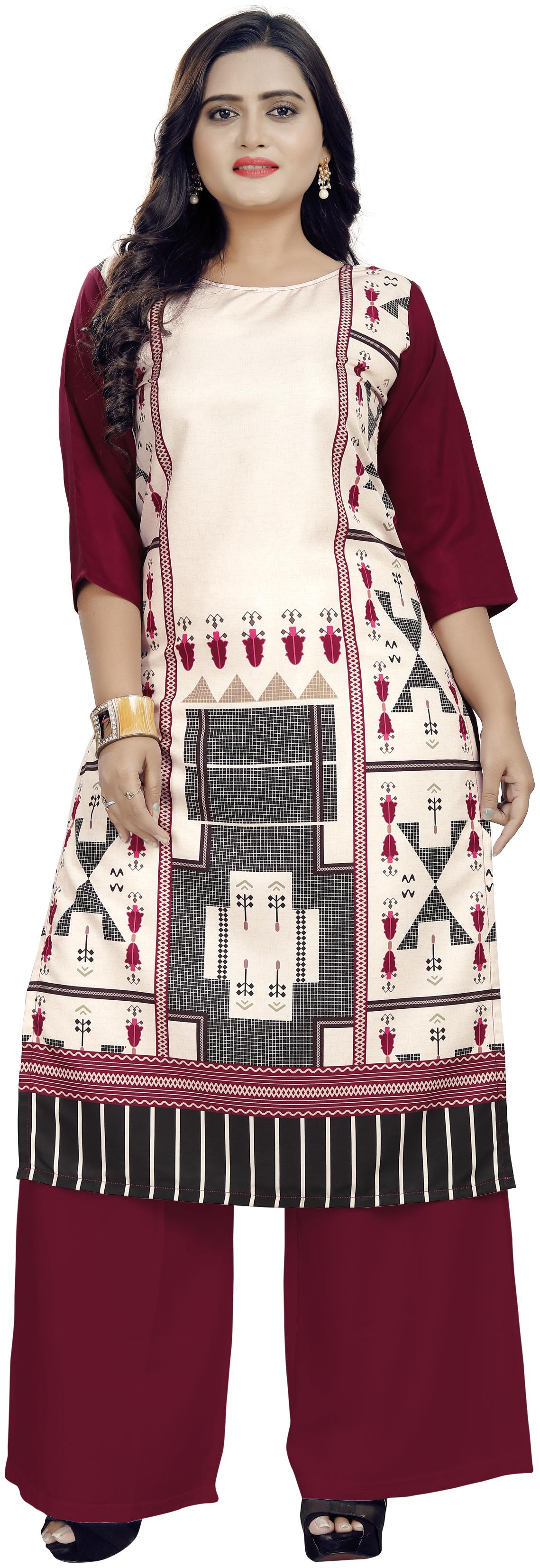 

Saiveera Fashion Women Multi Printed Regular Kurta