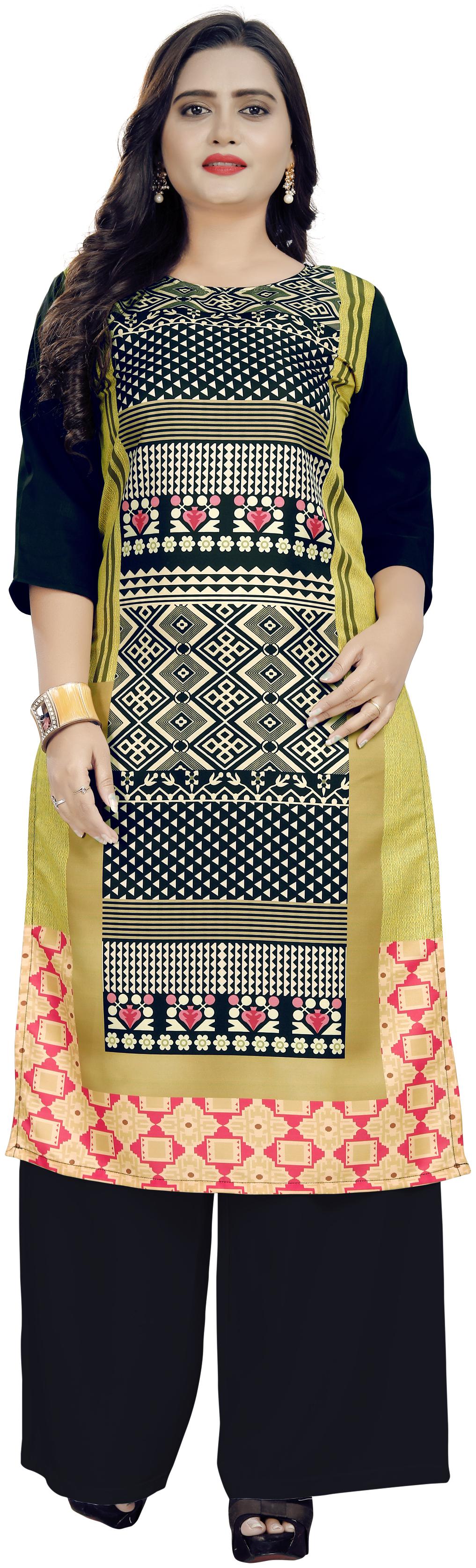 

Saiveera Fashion Women Multi Printed Regular Kurta