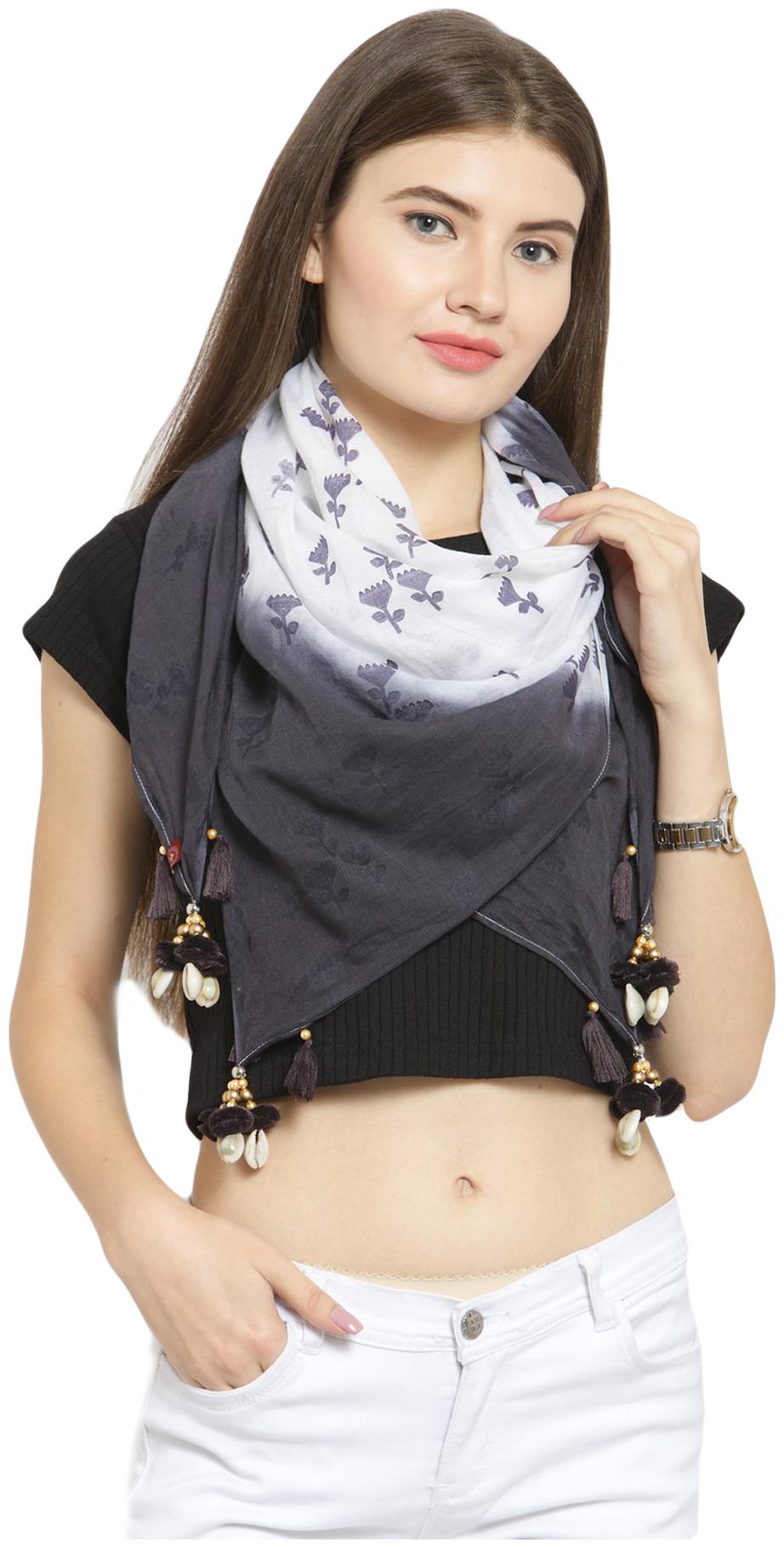 

Salwar Studio Cotton Printed - Grey