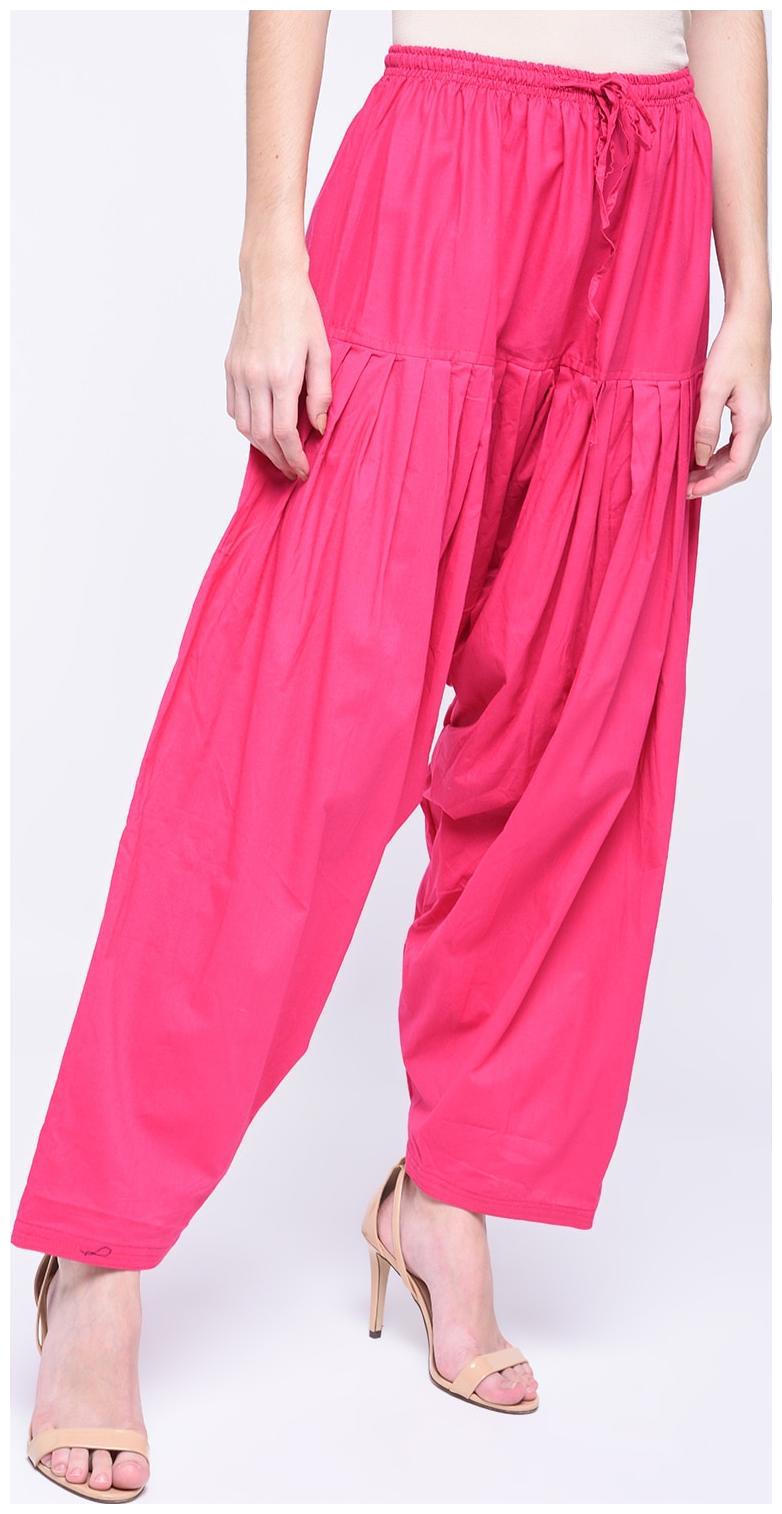 

HRIKSHIKA FASHION Cotton Salwar - Pink