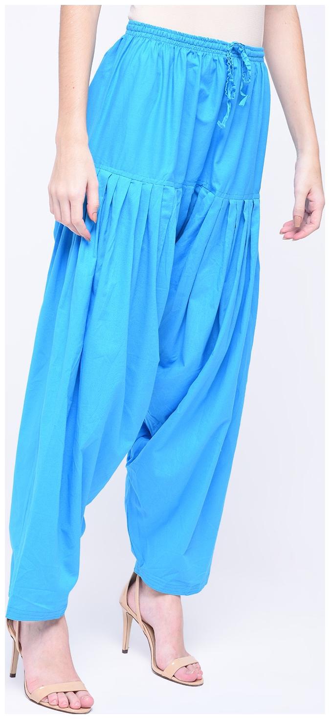 

HRIKSHIKA FASHION Cotton Salwar - Blue