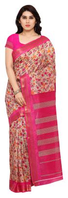 

Samskruti Sarees Bhagalpuri Beautifull printed Saree 000344