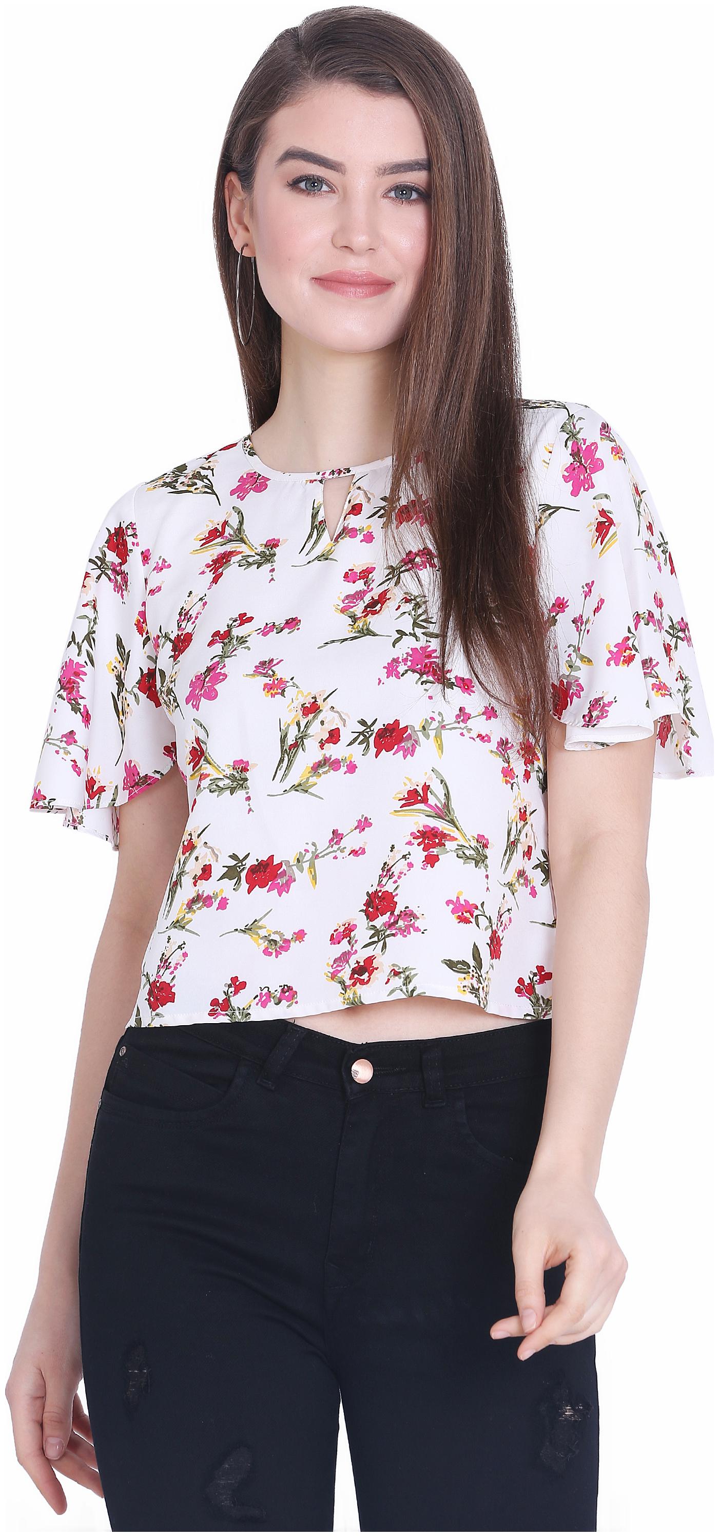 

Sanadi Women Floral Regular top - Multi