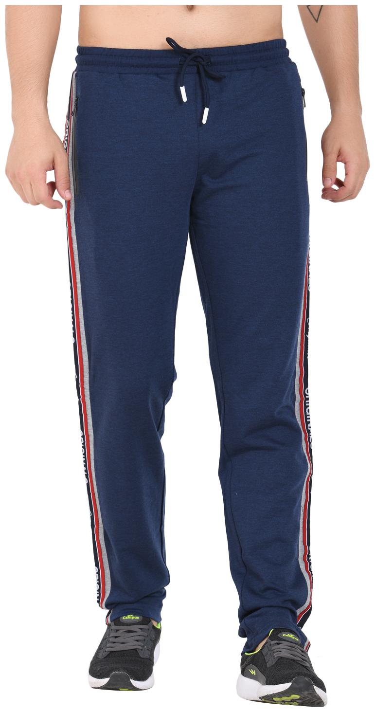 

Sapper Men Blue Solid Slim fit Track pants