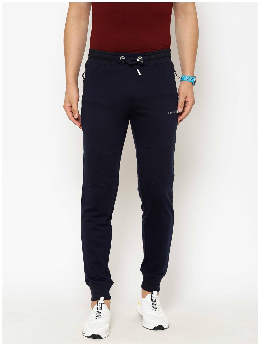 

Sapper Men Navy blue Solid Slim fit Joggers